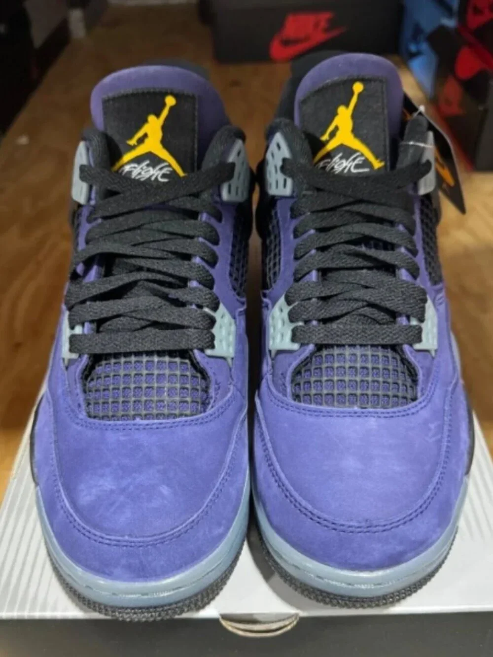 Air Jordan 4 Retro 'Lakers' BRAND NEW